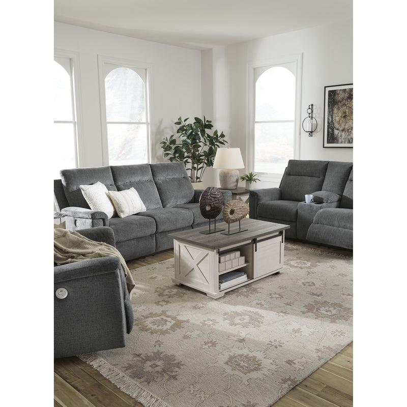 Signature Design by Ashley Barnsana Power Reclining Fabric Loveseat 3320296 IMAGE 11