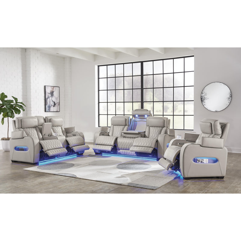 Signature Design by Ashley Boyington Power Leather Match Recliner U2710513 IMAGE 13