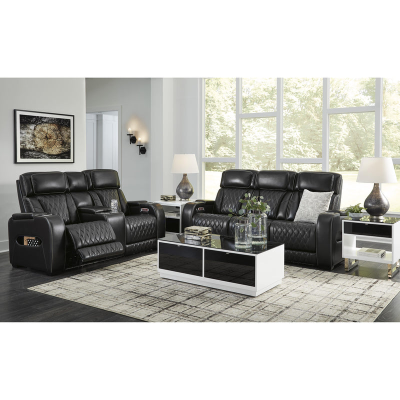 Signature Design by Ashley Boyington Power Reclining Leather Match Sofa U2710615 IMAGE 19