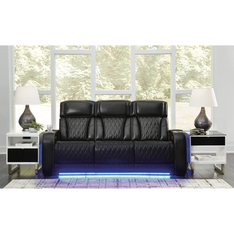 Signature Design by Ashley Boyington Power Reclining Leather Match Sofa U2710615 IMAGE 7