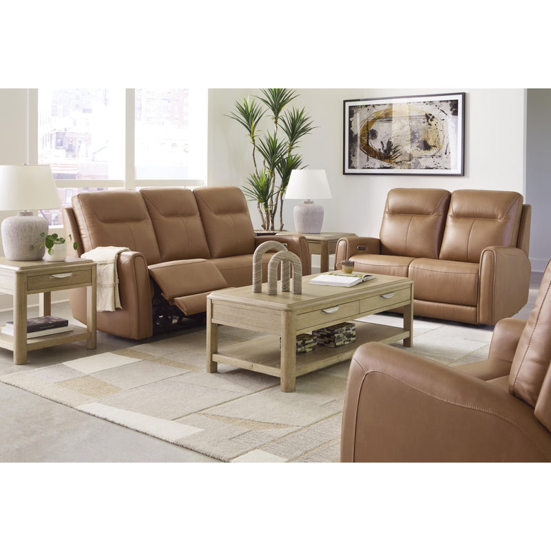 Signature Design by Ashley Tryanny Power Reclining Leather Match Loveseat U9370414 IMAGE 13