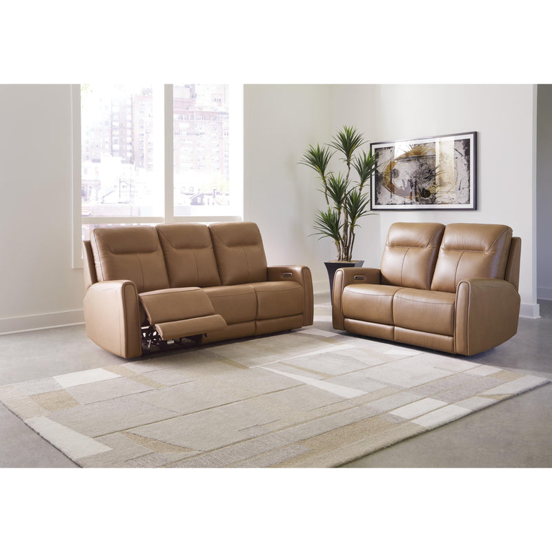 Signature Design by Ashley Tryanny Power Reclining Leather Match Sofa U9370415 IMAGE 11