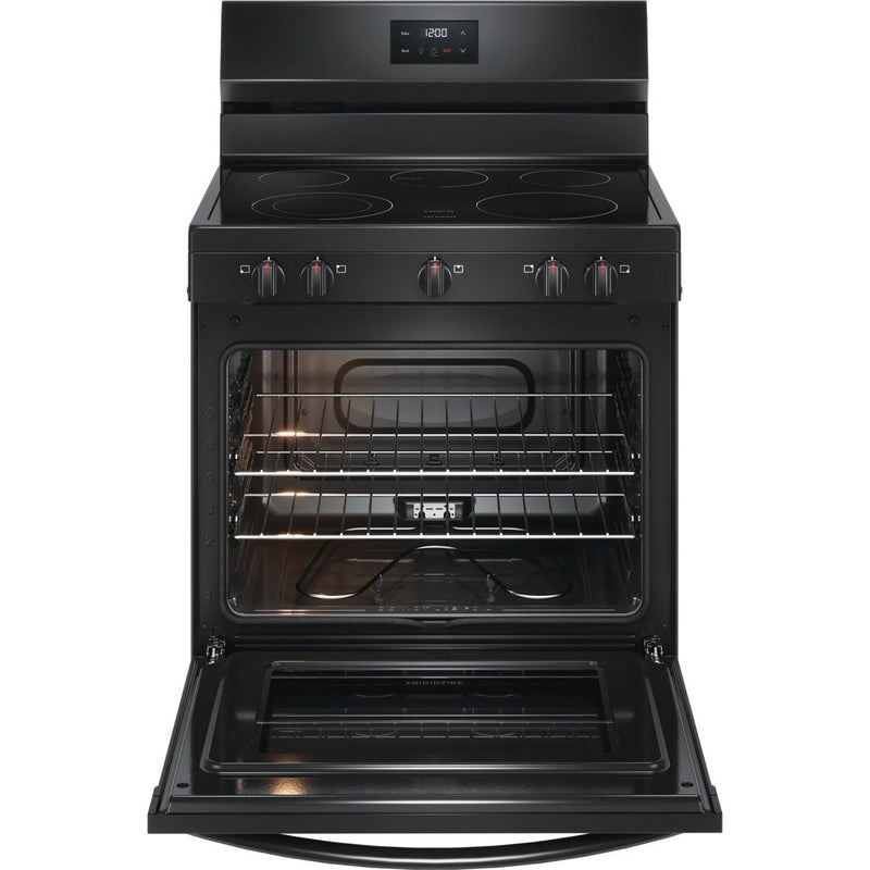 Frigidaire 30-inch Freestanding Electric Range with Even Baking Technology FCRE3052BB IMAGE 2