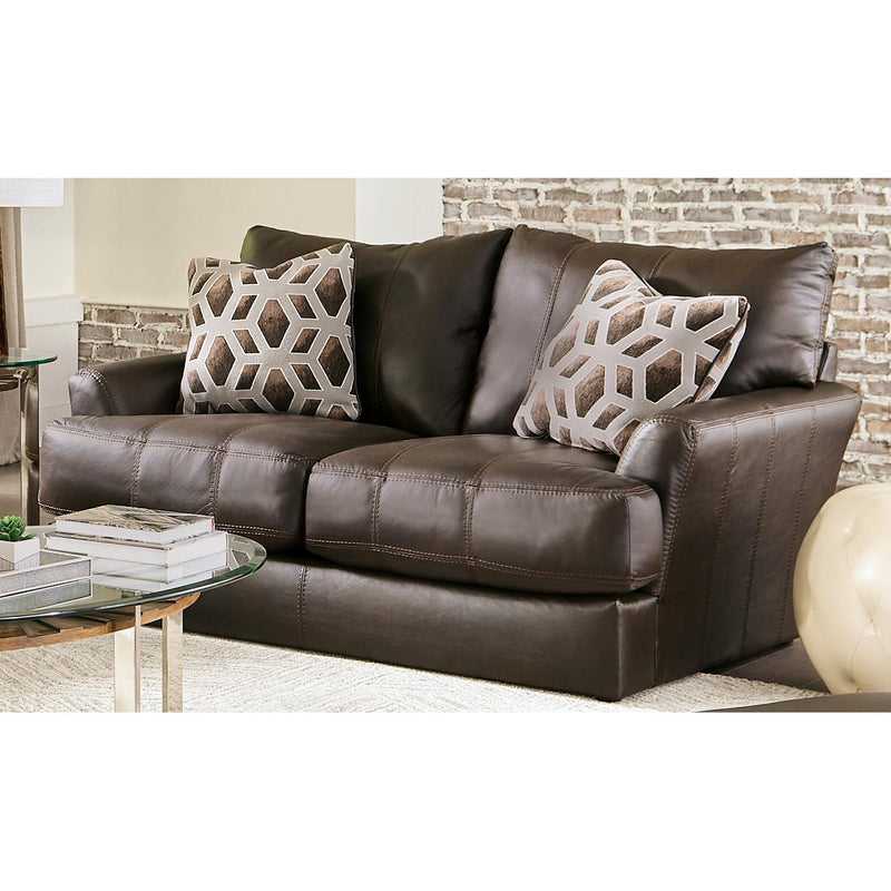 Jackson Furniture Prato Stationary Leather Loveseat 248202 1273-56/3073-56 IMAGE 1