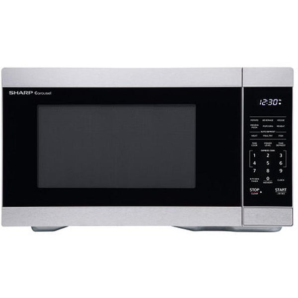 Sharp 20.6-inch, 1.1 cu. ft. Countertop Microwave Oven SMC1162HS IMAGE 1