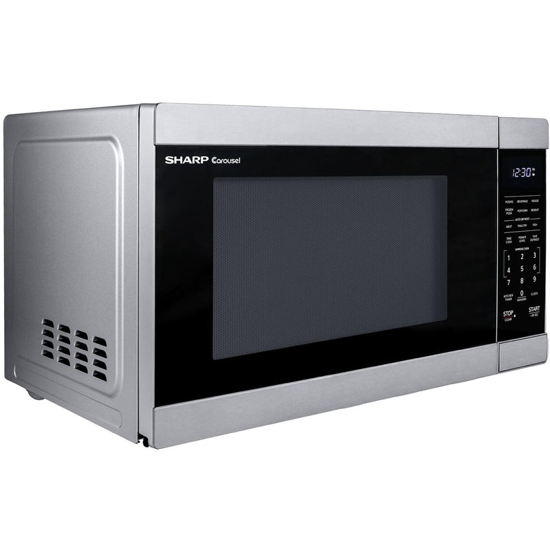 Sharp 20.6-inch, 1.1 cu. ft. Countertop Microwave Oven SMC1162HS IMAGE 4