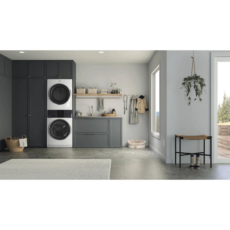 Electrolux Stacked Washer/Dryer Electric Laundry Center with LuxCare® Dry System ELTE7600AW IMAGE 8