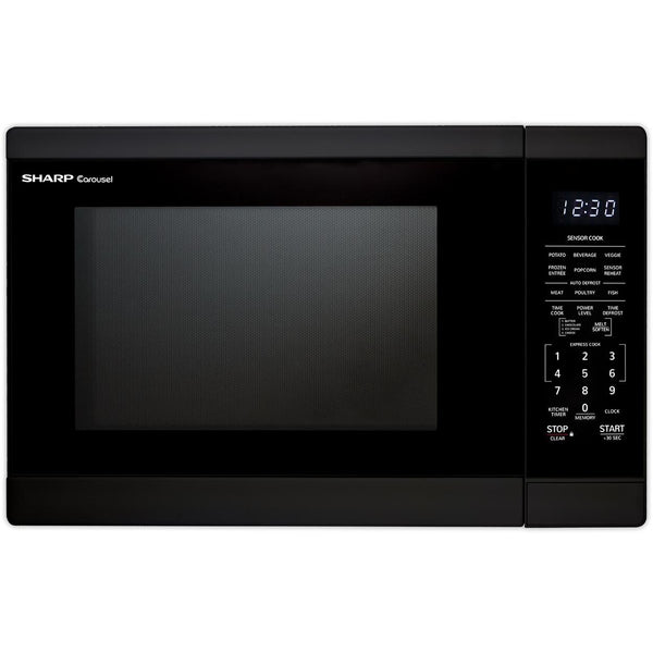 Sharp 20.4-inch, 1.4 cu. ft. Countertop Microwave Oven SMC1461HB IMAGE 1