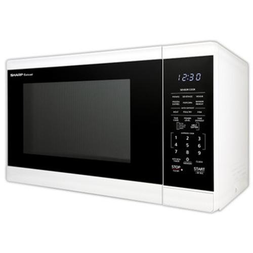 Sharp 20.4-inch, 1.4 cu. ft. Countertop Microwave Oven SMC1461HW IMAGE 2