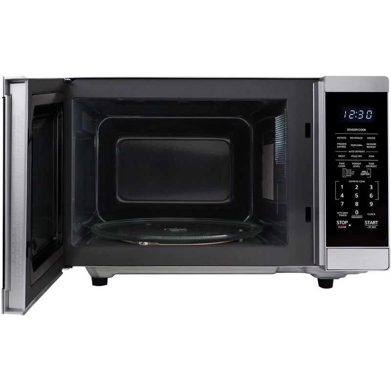 Sharp 20.4-inch, 1.4 cu. ft. Countertop Microwave Oven with Inverter Technology SMC1464HS IMAGE 3