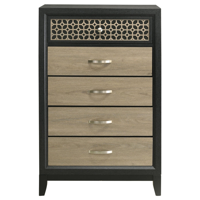 Coaster Furniture Valencia 5-Drawer Chest 223045 IMAGE 4