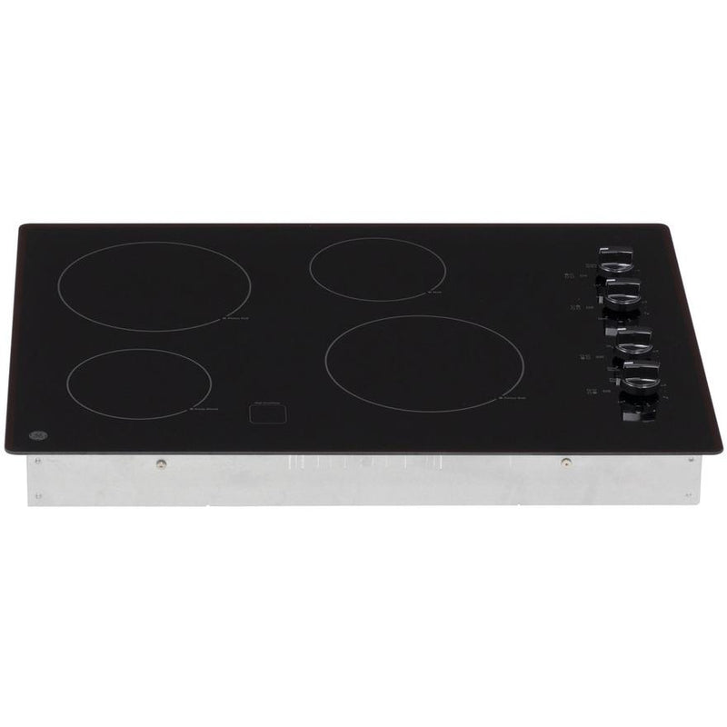 GE 30-inch Built-in Electric Cooktop JP3030DWBB IMAGE 4