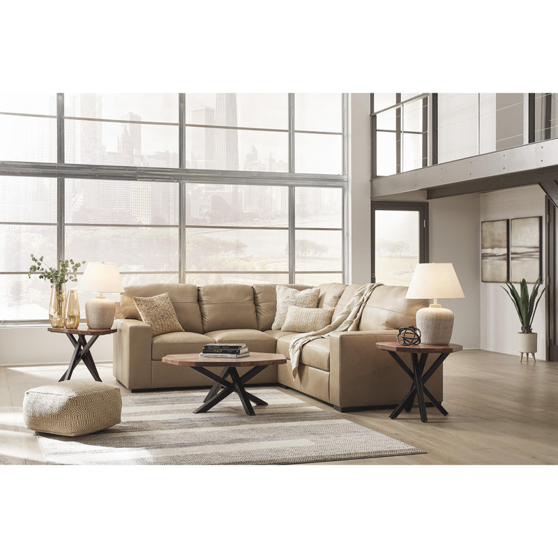 Signature Design by Ashley Bandon Leather Match 2 pc Sectional 3800648/3800656 IMAGE 4