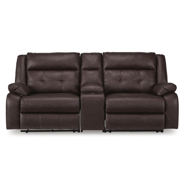 Signature Design by Ashley Punch Up Power Reclining Leather Look 3 pc Sectional 4270258/4270262/4270257 IMAGE 1