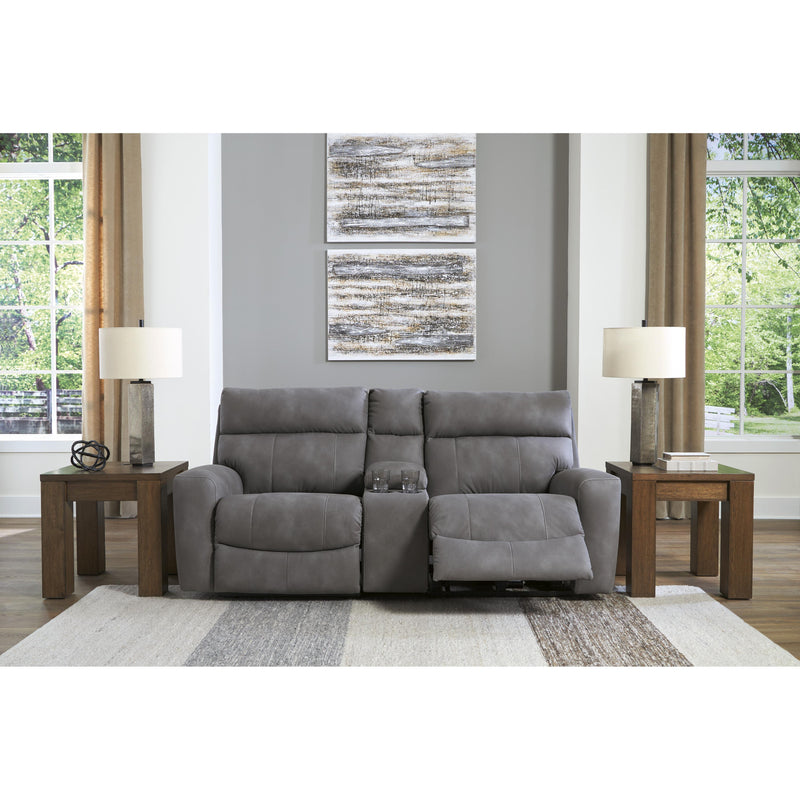 Signature Design by Ashley Next-Gen DuraPella Power Reclining Leather Look 3 pc Sectional 6100358/6100357/6100362 IMAGE 4