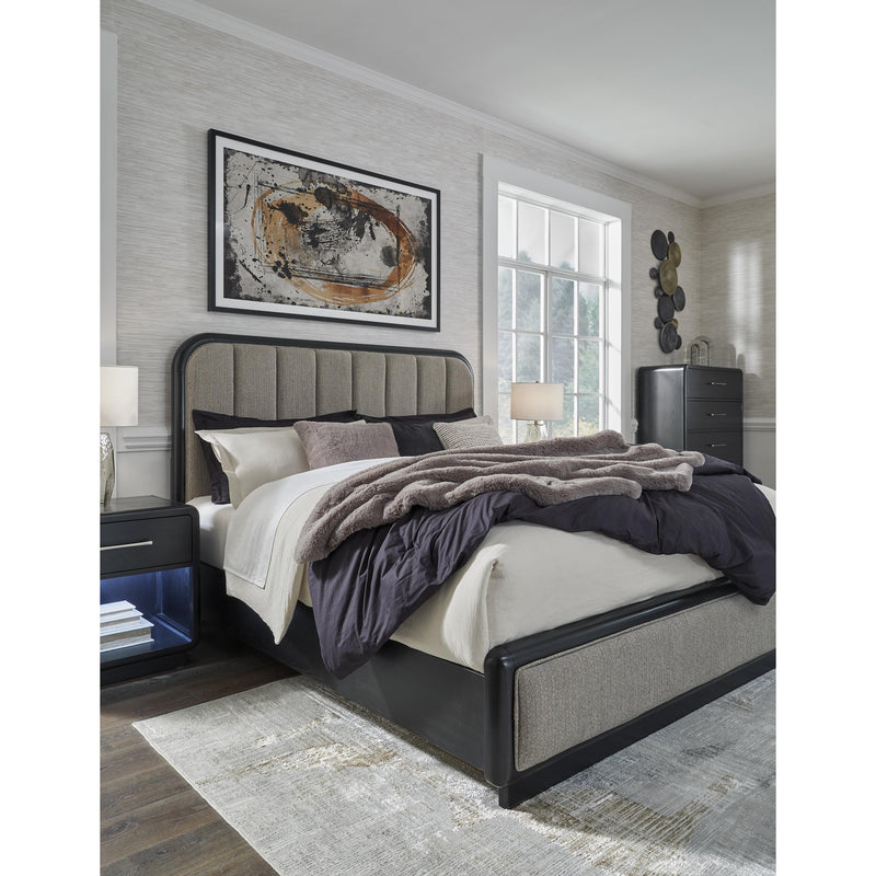 Signature Design by Ashley Rowanbeck King Upholstered Panel Bed B821-58/B821-56 IMAGE 10