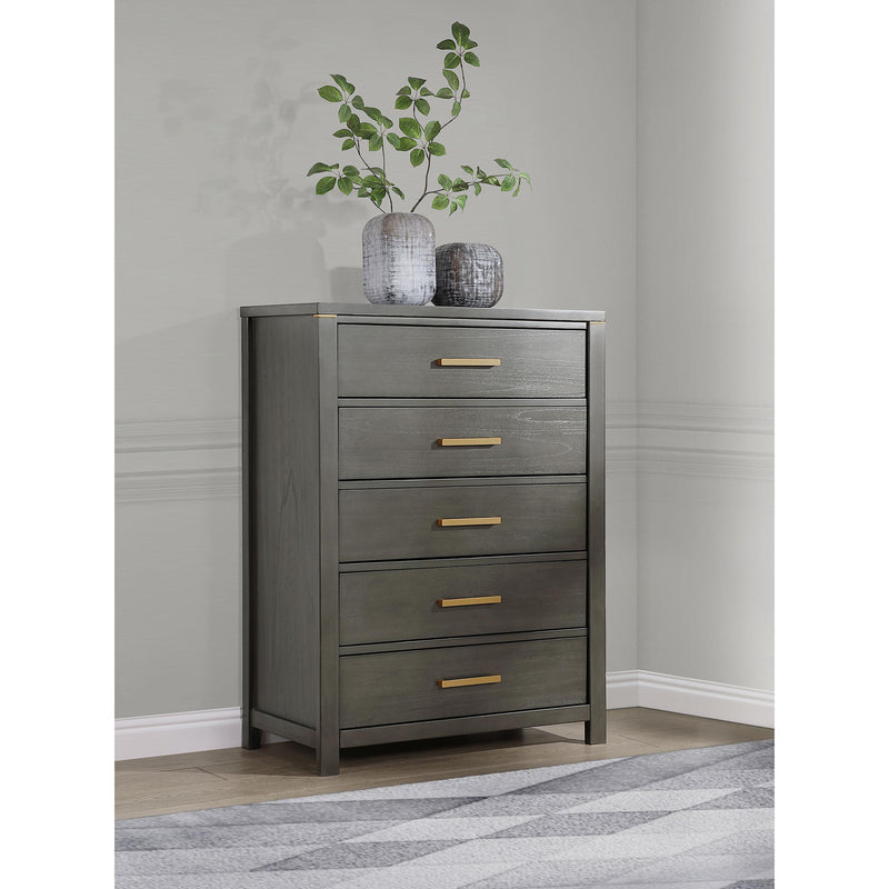 Coaster Furniture Kieran 5-Drawer Chest 224745 IMAGE 2