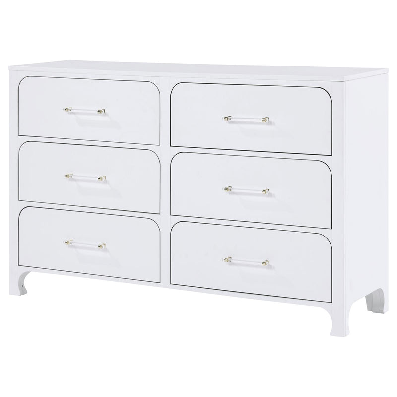 Coaster Furniture Anastasia 6-Drawer Dresser 224753 IMAGE 4