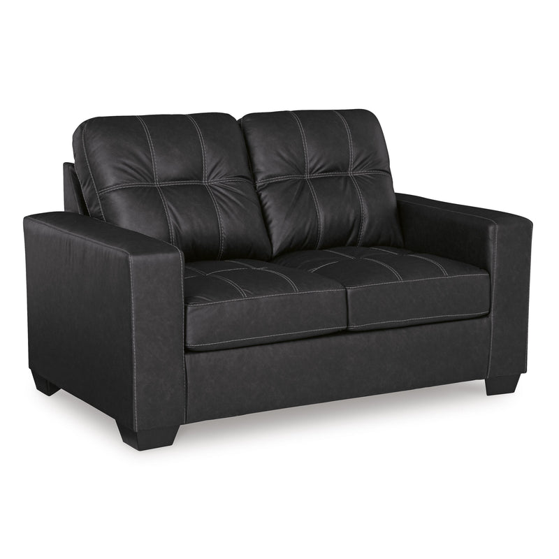 Benchcraft Barlin Mills Leather Look Loveseat 1700435 IMAGE 1