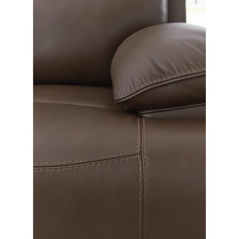 Signature Design by Ashley VonRyan Power Leather Match Recliner U1040013 IMAGE 6