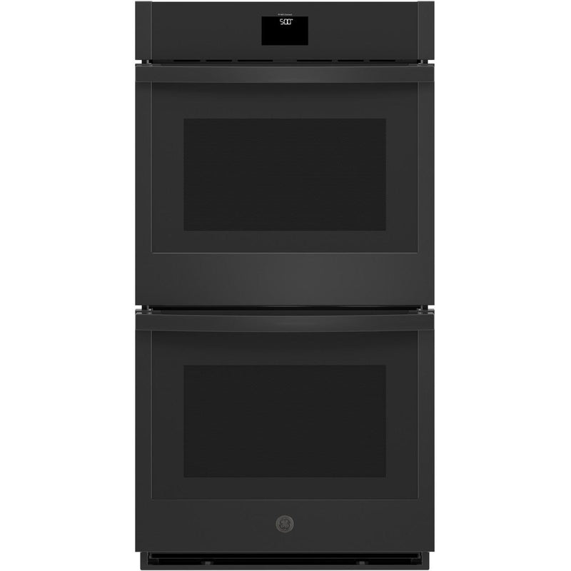 GE 27-inch Built-in Double Wall Oven with True European Convection Technology JKD5000DVBB IMAGE 1