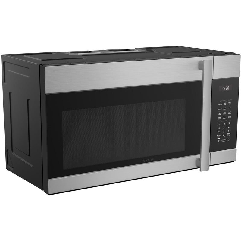 Sharp 30-inch, 1.7 cu. ft. Over-the-Range Microwave Oven with LED Lighting SMO1754JS IMAGE 5