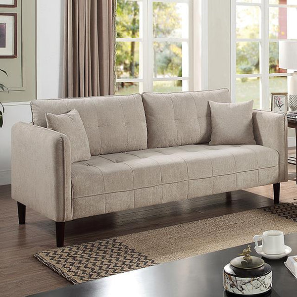 Furniture of America Lynda Stationary Sofa CM6736LG-SF IMAGE 1