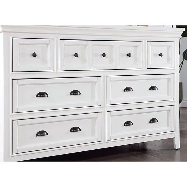 Furniture of America Castile Dresser CM7413WH-D IMAGE 3