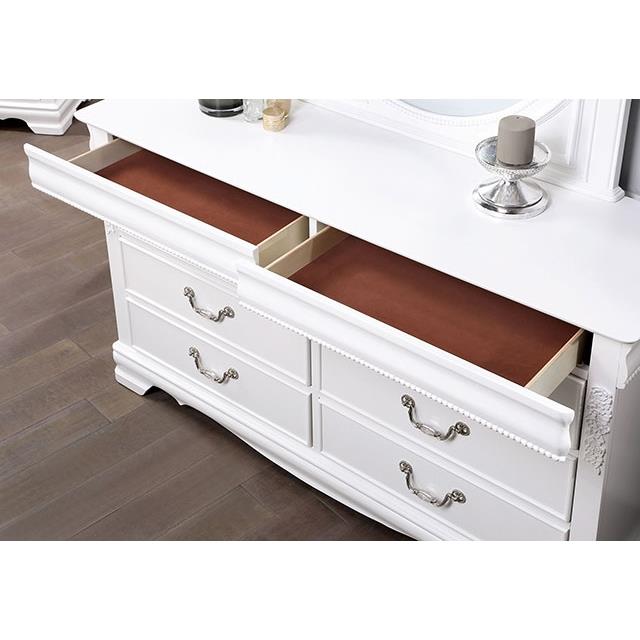 Furniture of America Alecia Dresser CM7458WH-D IMAGE 3