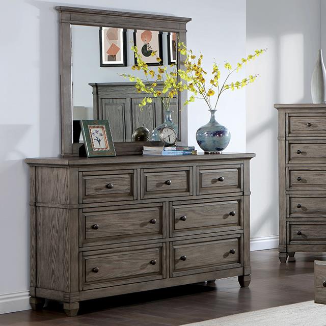 Furniture of America Durango Dresser CM7461GY-D IMAGE 1