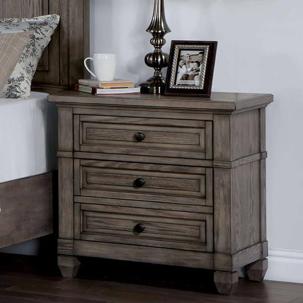 Furniture of America Durango Nightstand CM7461GY-N IMAGE 1