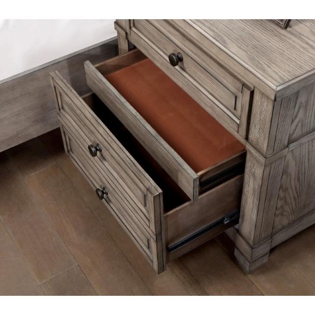 Furniture of America Durango Nightstand CM7461GY-N IMAGE 3