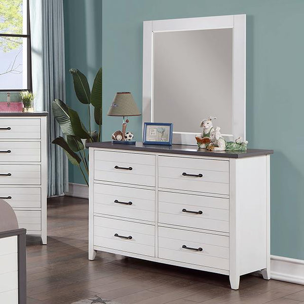 Furniture of America Priam Dresser CM7467WH-D IMAGE 1