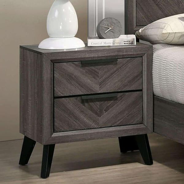 Furniture of America Vagan Nightstand CM7472GY-N IMAGE 1