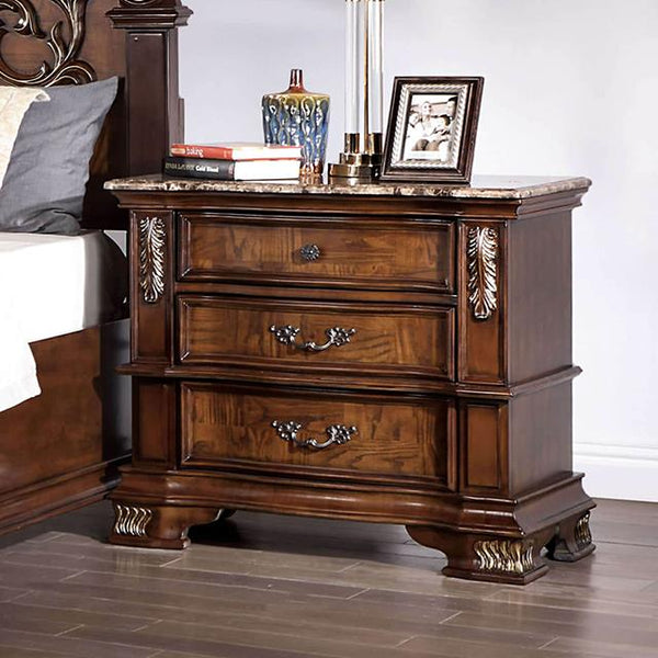 Furniture of America Esparanza Nightstand CM7478CH-N IMAGE 1