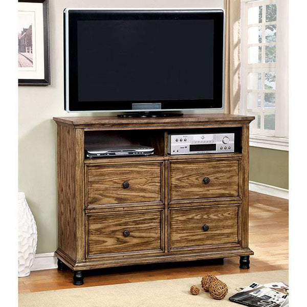 Furniture of America Mcville Media Chest CM7558TV IMAGE 1