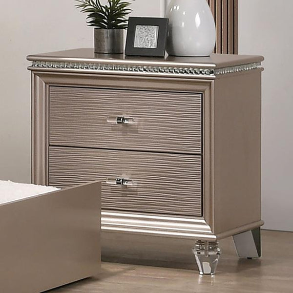 Furniture of America Allie Nightstand CM7901RG-N IMAGE 1