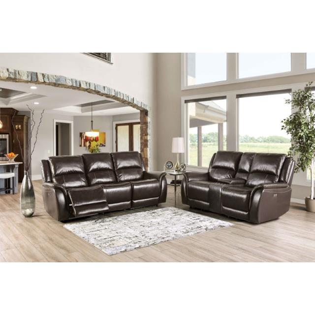 Furniture of America Gorgius Power Reclining Sofa CM9910ES-SF-PM-PK IMAGE 2