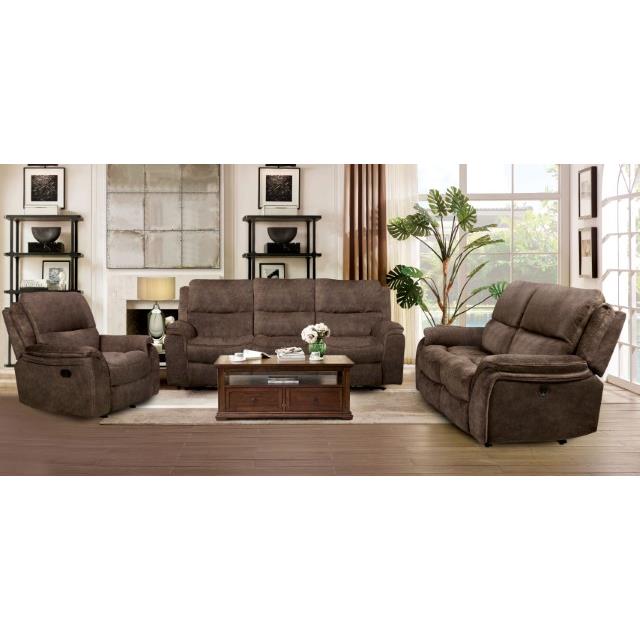 Furniture of America Henricus Fabric Loveseat CM9911DB-LV IMAGE 2