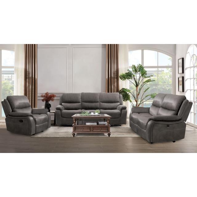 Furniture of America Henricus Fabric Loveseat CM9911DG-LV IMAGE 2