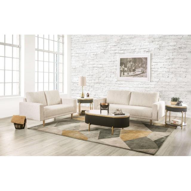 Furniture of America Elverum Loveseat FM61000WH-LV IMAGE 2