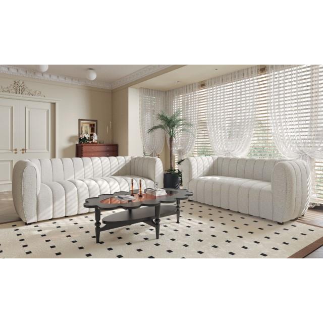 Furniture of America Aversa Loveseat FM61002WH-LV IMAGE 2