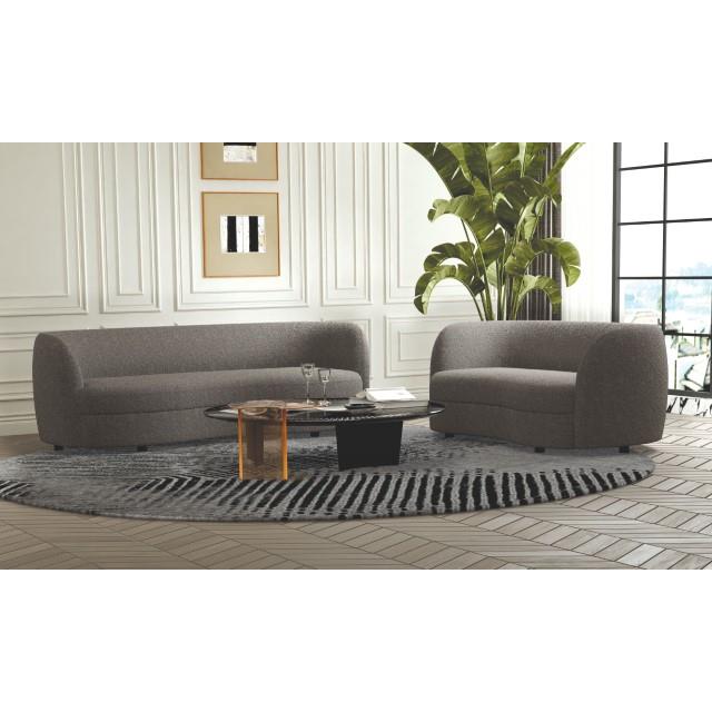 Furniture of America Versoix Loveseat FM61003GY-LV IMAGE 2