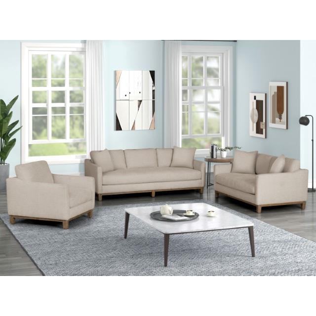 Furniture of America Halden Stationary Fabric Sofa FM64200-SF IMAGE 2