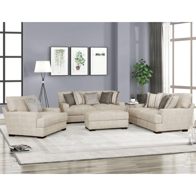 Furniture of America Ardenfold Fabric Loveseat FM64201BG-LV IMAGE 2