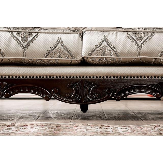 Furniture of America Veracruz Fabric Loveseat FM65002BG-LV IMAGE 7