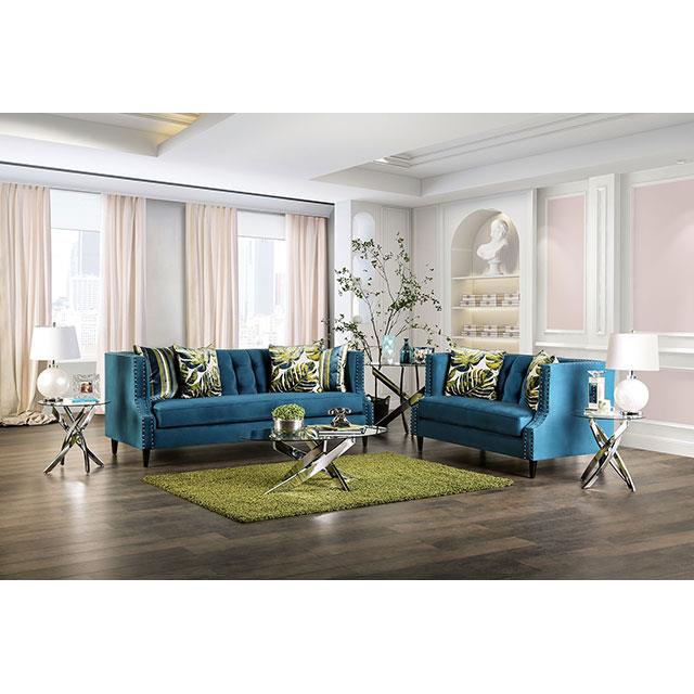 Furniture of America Azuletti Loveseat SM2219-LV IMAGE 2