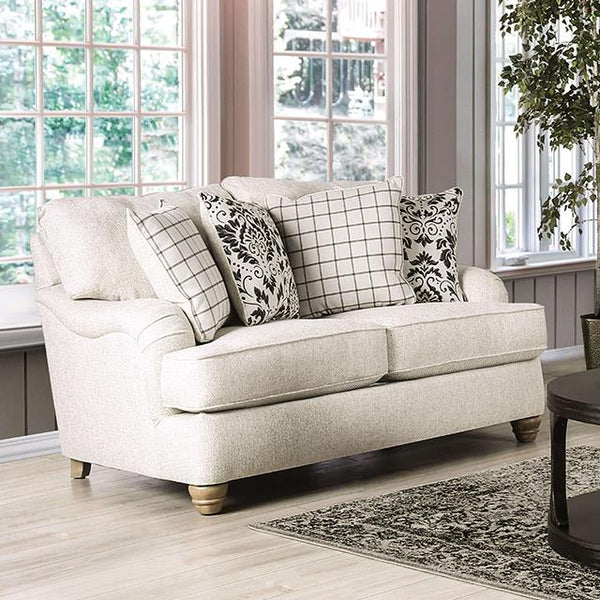 Furniture of America Mossley Fabric Loveseat SM6090-LV IMAGE 1