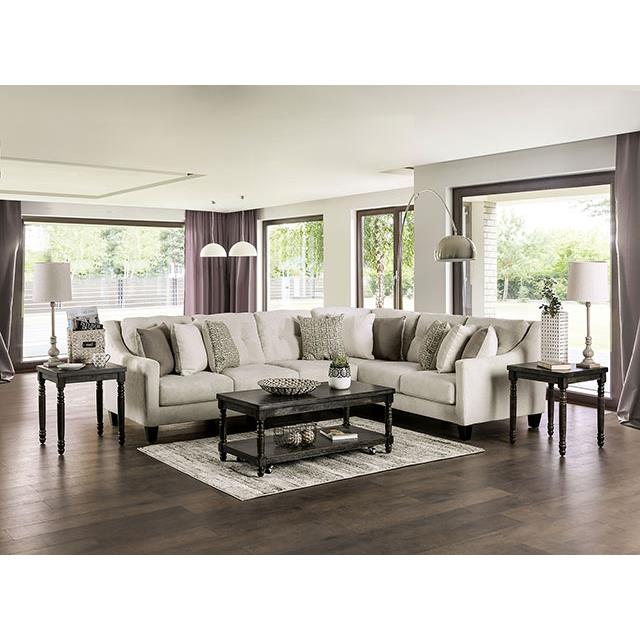 Furniture of America Bollington Fabric Sectional SM7772-SECT IMAGE 2