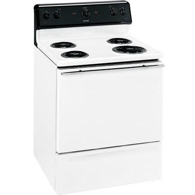 Hotpoint 30-inch Freestanding Electric Range RB525DPWH IMAGE 1